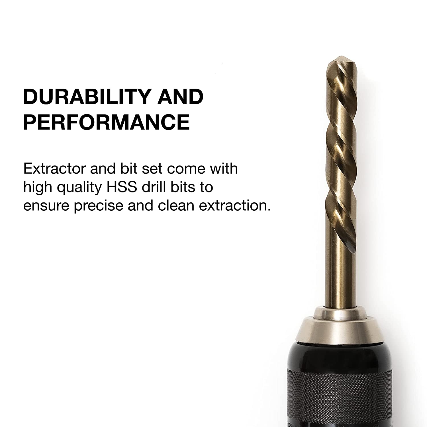 Master Screw Extractor Broken Bolt Remover, Multi Spline, Extractor Pins (55-Piece)