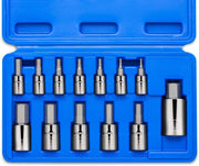SAE Hex Bit Socket Set S2 Steel (13-Piece)