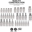 NEIKO 10070A Torx Bit and External Torx Socket Set, 35-Piece