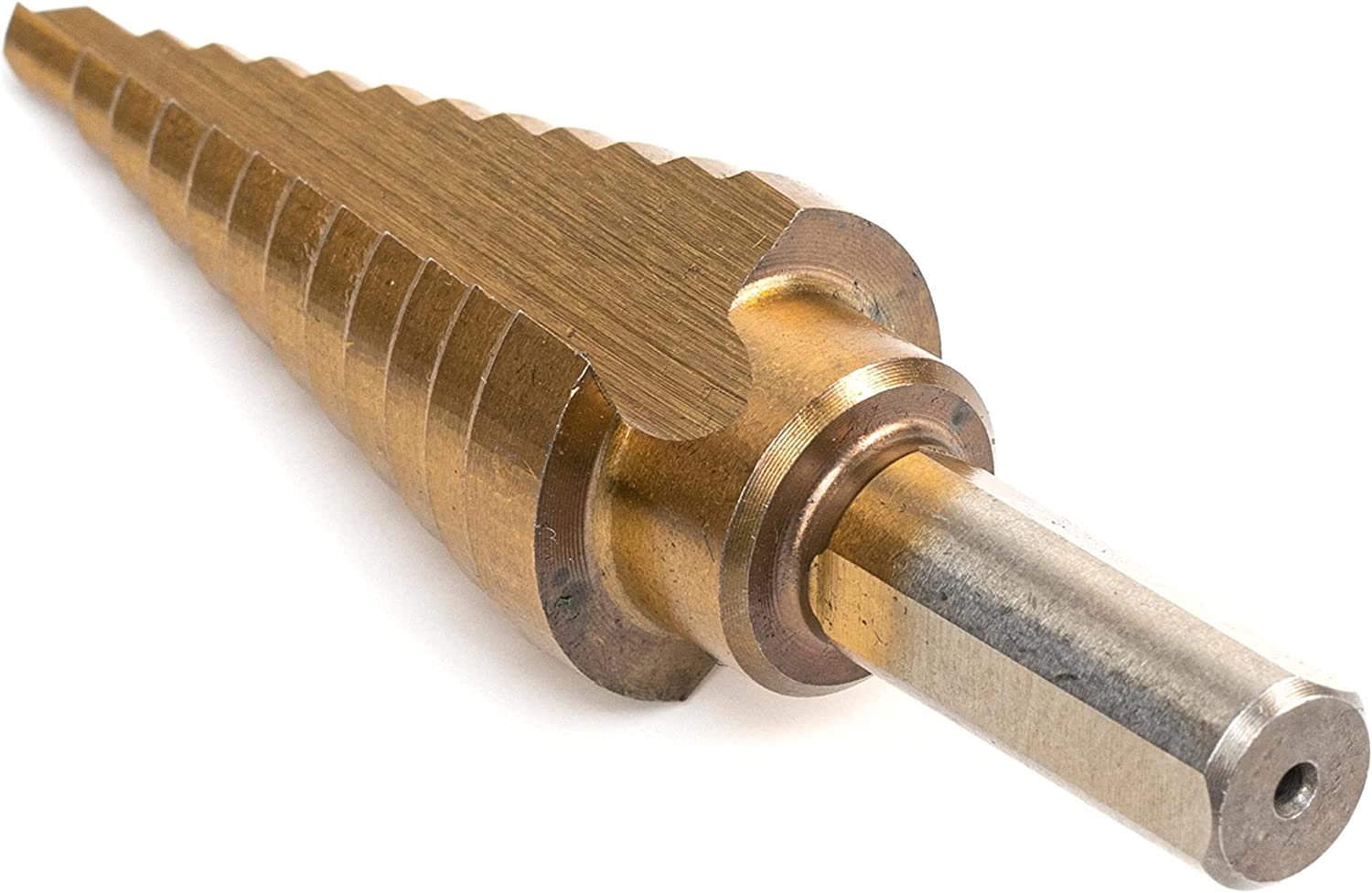 Titanium Step Drill Bit, High-Speed Alloy-Steel Bit, Hole Expander for Wood & Metal