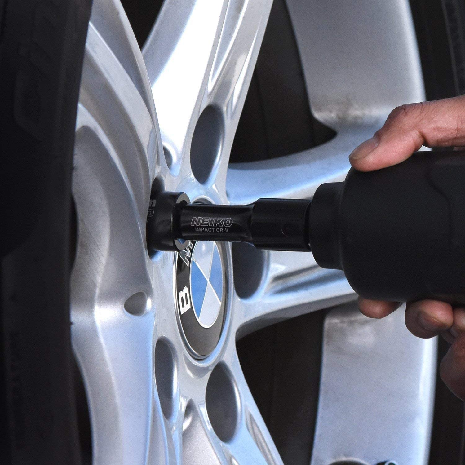 3/8" & 1/2" Drive Master Impact Socket Set SAE & Metric, Deep & Shallow Kit, Cr-V Steel (38-Piece)