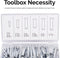 NEIKO 50414A Clevis Pin Assortment Kit Steel Construction 3/32”,1/8”, and 5/32” Hole Sizes 60 Piece
