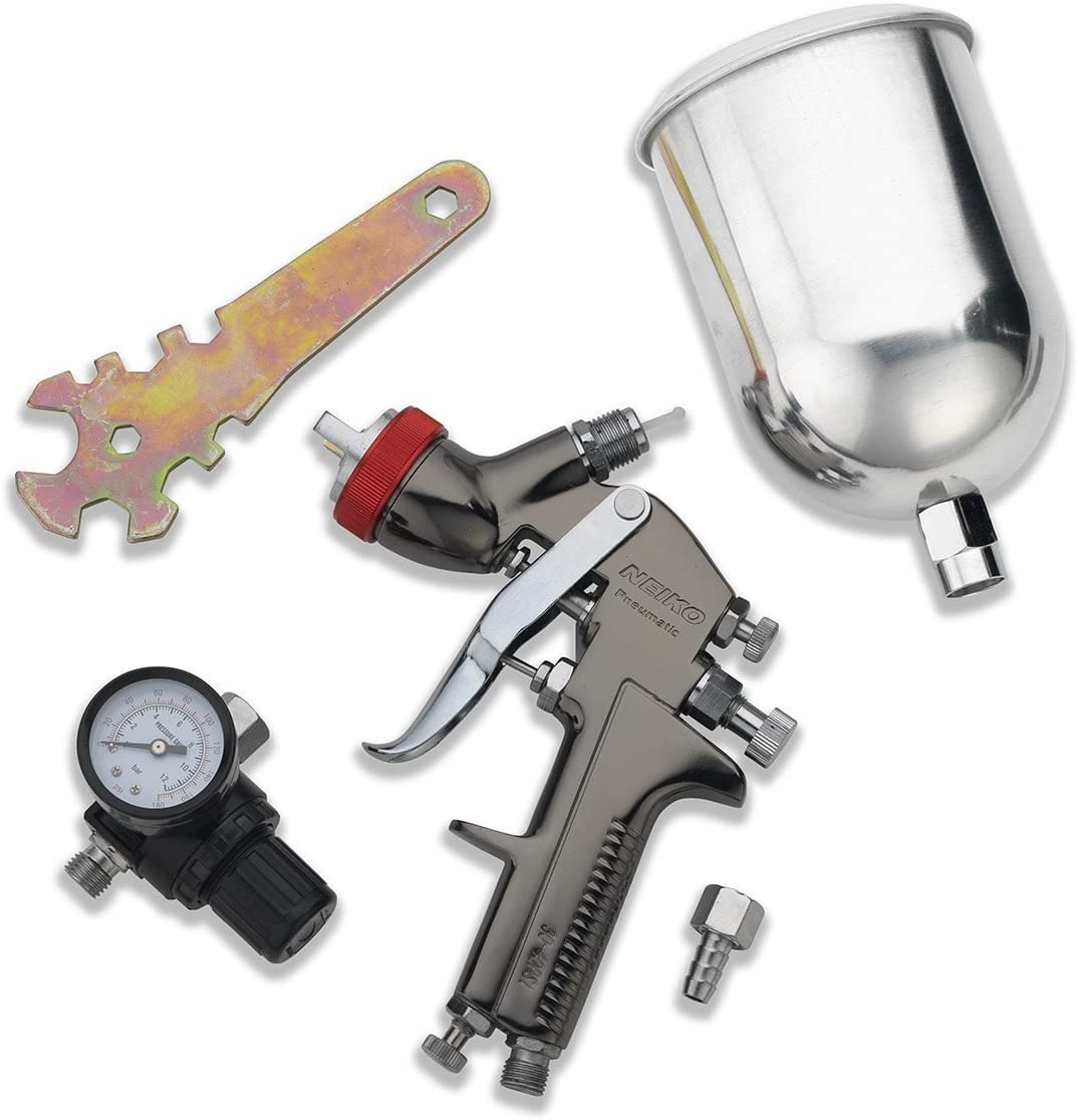 NEIKO Air Spray Paint Gun, HVLP with Gravity Feed, 2.0 MM – NEIKO®