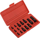 NEIKO 01141B Allen-Bit Socket Set, Metric Socket Set, 2.5 mm to 19 mm, 1/4-Inch, 3/8-Inch, and 1/2-Inch Drive, CrMo Steel, Impact-Grade, 14-Piece Set