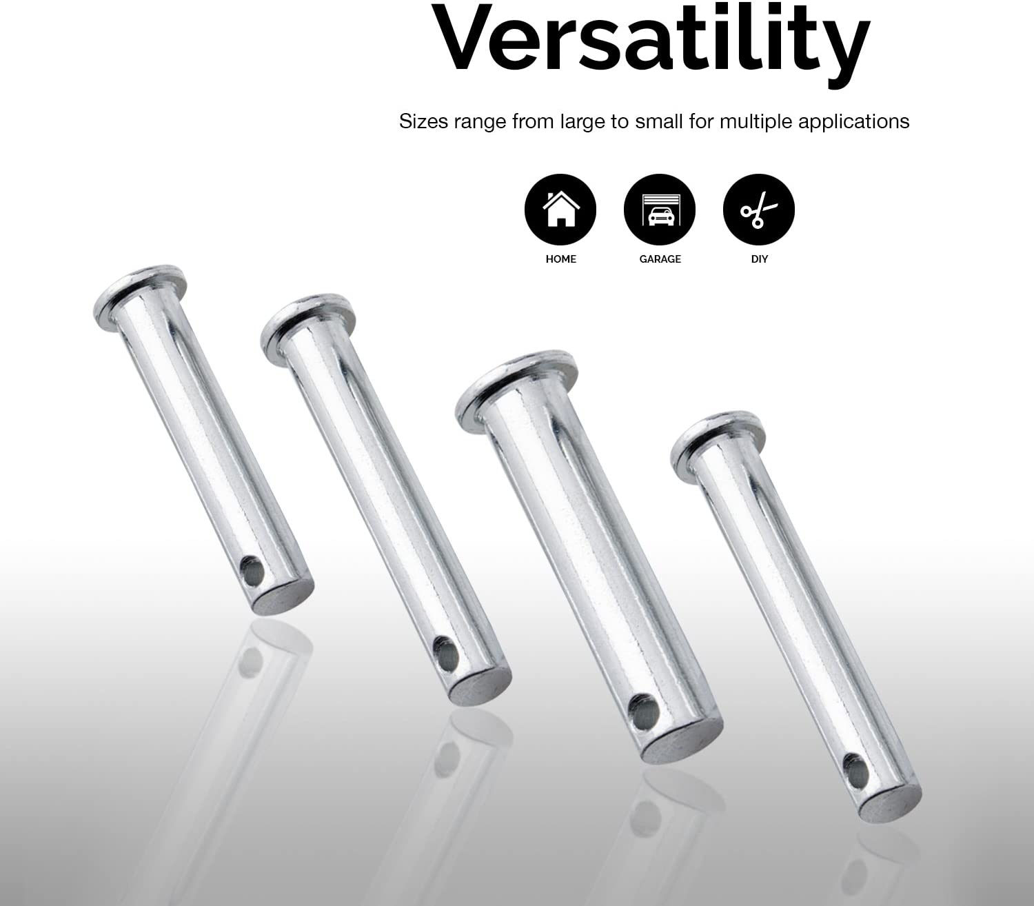 NEIKO Clevis Pins Assortment Kit, Zinc Construction 3/32” – NEIKO®