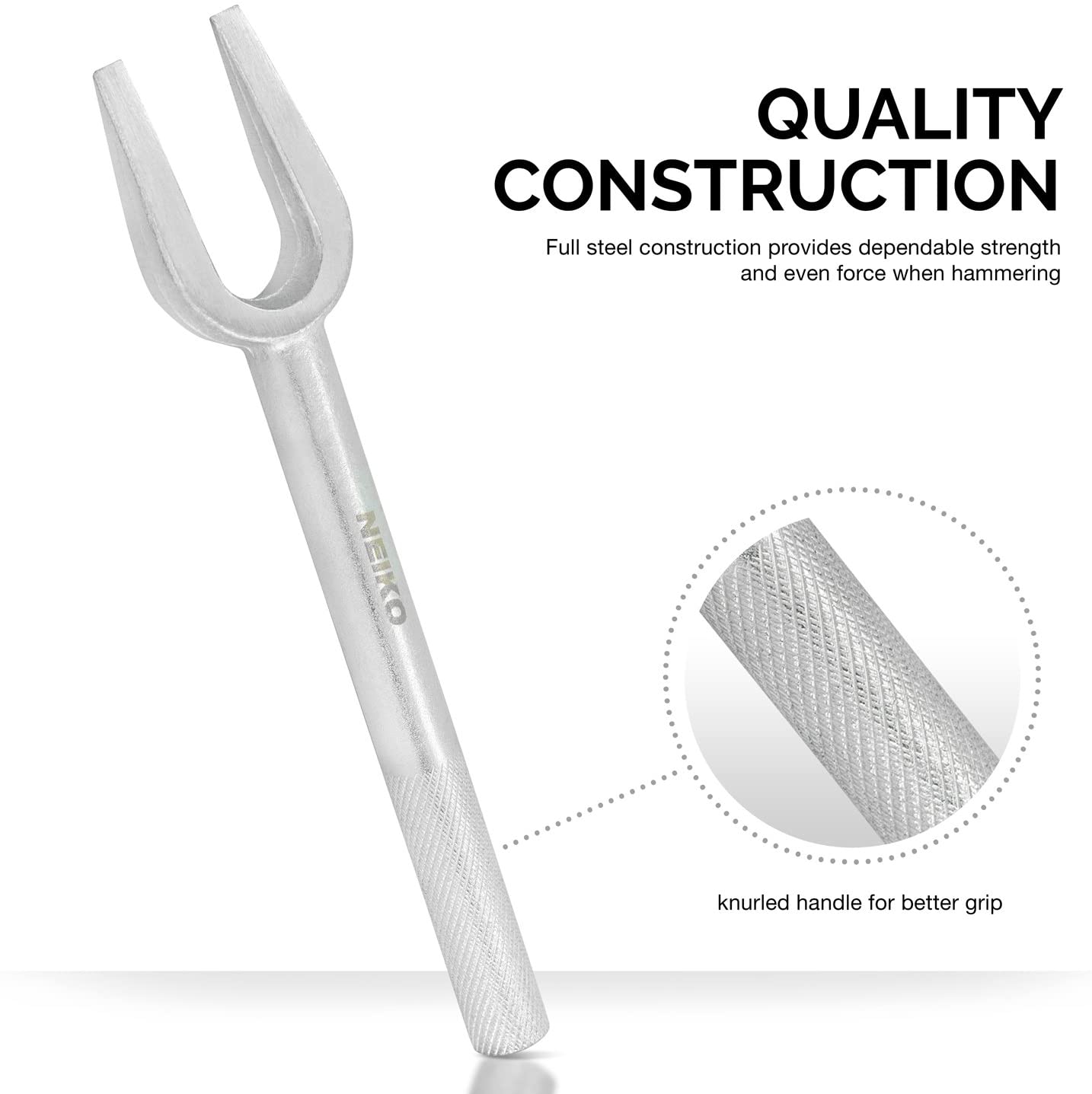 Ball Joint Separator Tie Rod End Remover Pickle Fork Set Automotive Specialty Tool (5-Piece)