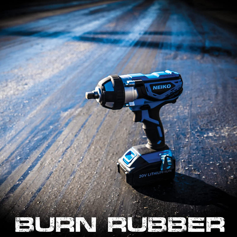 Neiko 10878A 1/2-Inch-Drive High-Torque Cordless Electric Impact