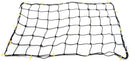 TOOLUXE 50970L Cargo Net, 6’ x 8’ Feet, Stretches to 10' x 14' Feet, 28 Nylon Hooks, 7" x 7" Mesh Truck Bed Net, Large Cargo Net, SUV & Pickup Truck Bed Accessories, Bungee Net, Cargo Net for Trailer