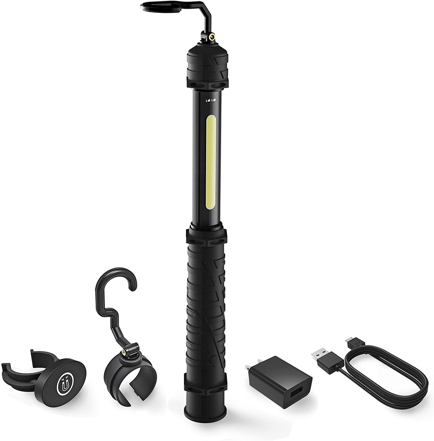 Cordless COB LED Work Light with Rechargeable 4,400-mAh Li-ion Battery