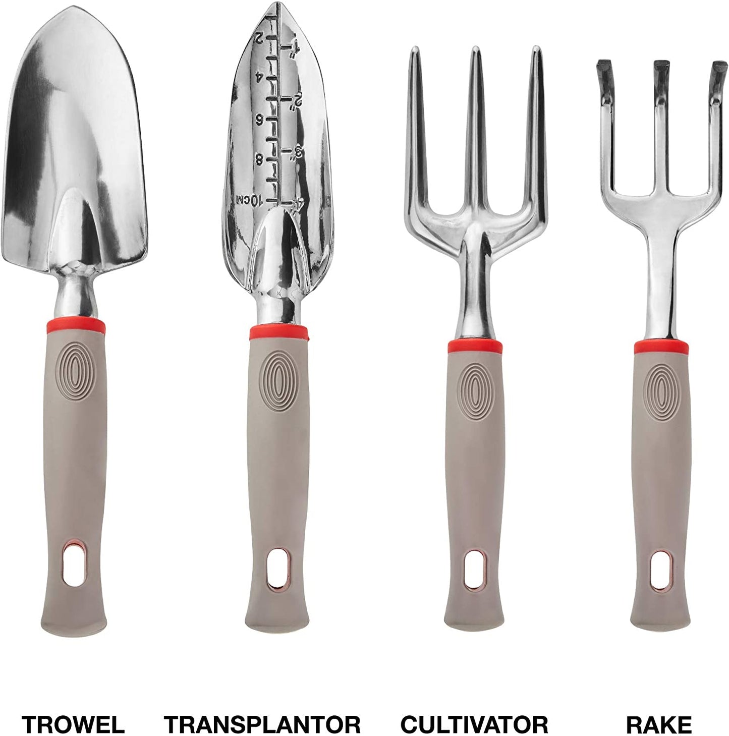 NEIKO 61090A 8 Pc Garden Tool Set, Heavy Duty Gardening Tool Set for Home Garden Planting, Includes Gardening Tool Set Bag for Gardening, Hand Gardening Tools for Women and Men, Gardening Tool Kit