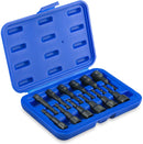 NEIKO 10250A Magnetic Hex Nut Driver Master Kit, Cr-V Steel | 1/4" Quick-Change Hex Shank | SAE & Metric | 12-Piece Set
