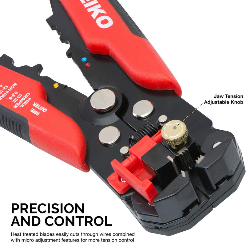 thumbnail image 2 of 5-Inch 3-in-1 Wire Cutter & Stripper – Alloy Steel Tool With Safety Lock For DIY & Electrical Work 2 of 14
