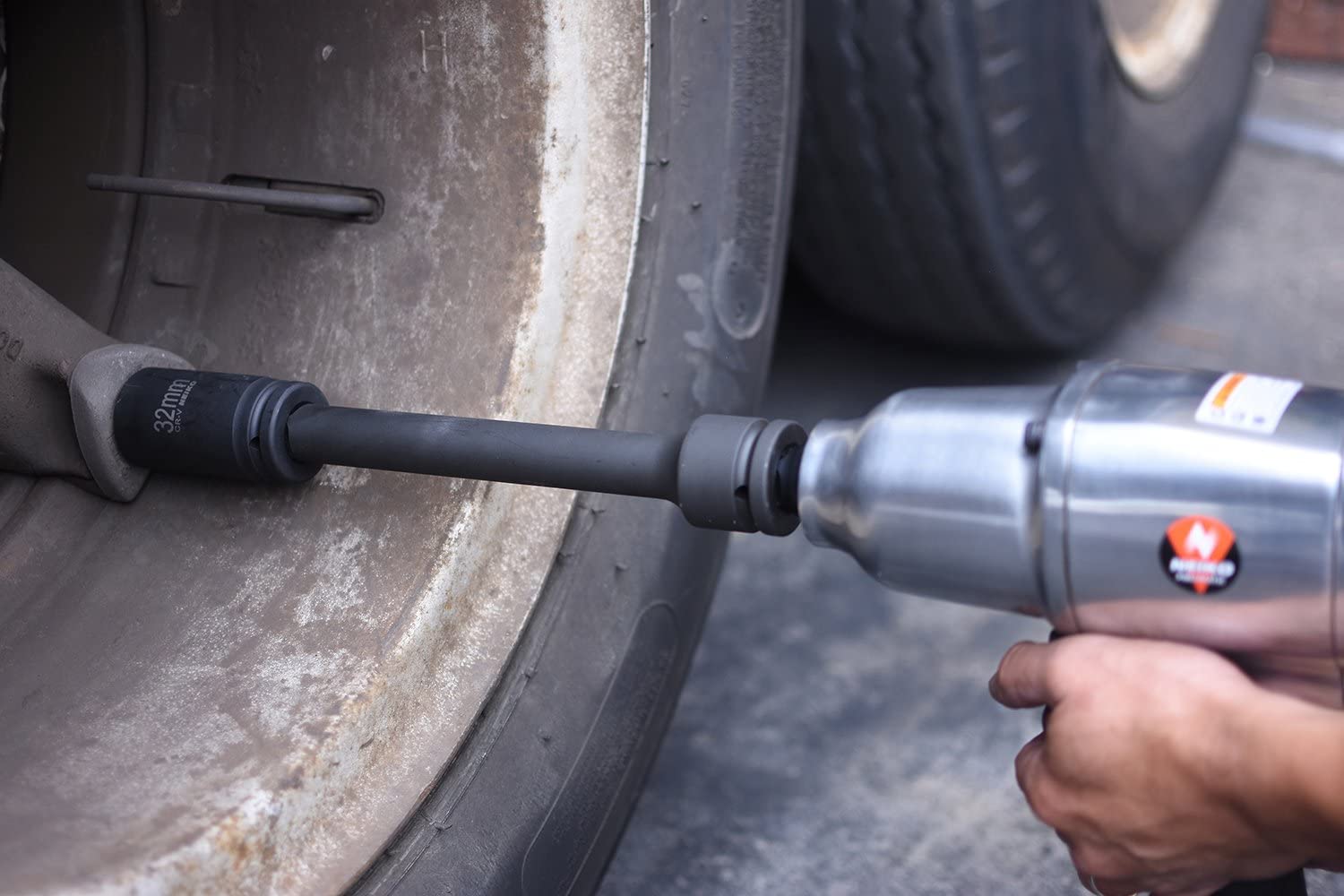 3/4" Drive Deep Impact Socket Set Jumbo Assortment, Metric Sizes (26 to 38 mm) (8-Piece)