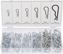 NEIKO 50457A Hair Pin Assortment Kit, 150 Piece | Zinc Plated Steel Clips | For Use on Hitch Pin Lock System