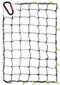 NEIKO 50971A 4'x6' Super Duty Cargo Net | Bungee Net Stretches to 8'x12' | 16 Pcs Detachable hooks, 4 Carabiners, Small 4"x4" Mesh Protects Small Items, for SUV, ATV/UTV, RV, Pickup Truck Bed, Trailer