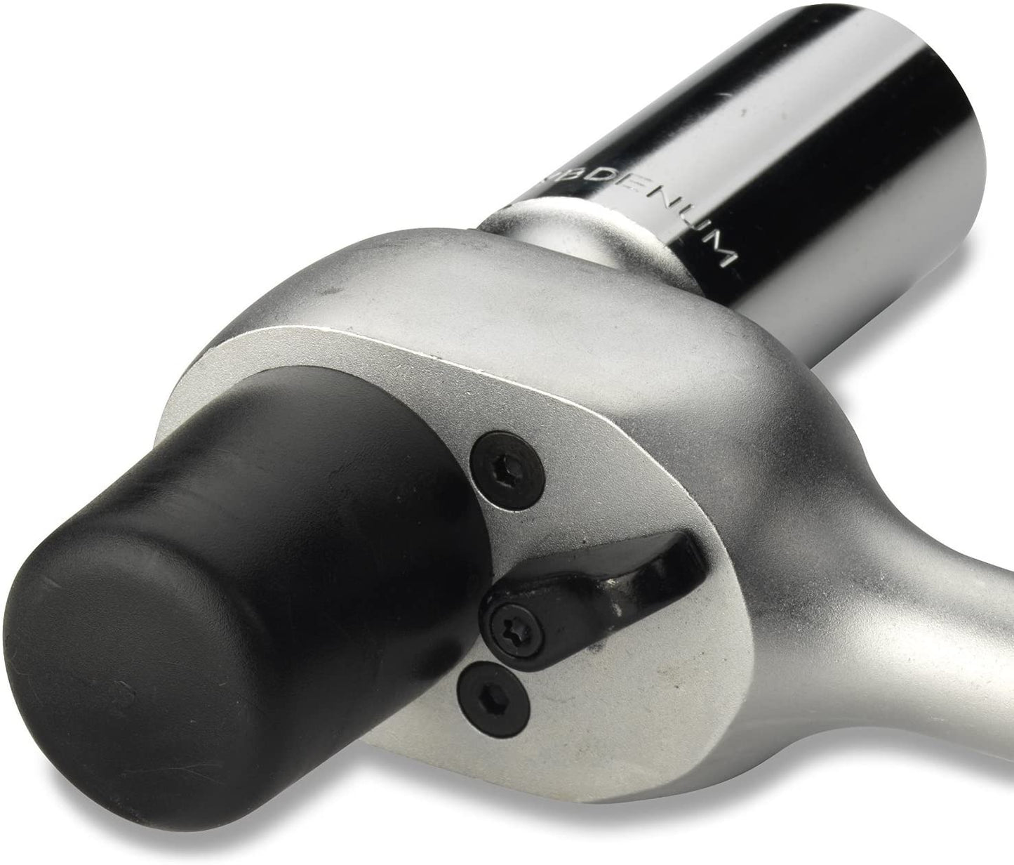 NEIKO 03029A 1/2" Scaffold Ratchet Wrench | 9.5” Length | 36 Tooth Hammer Tip Head | Includes 7/8” 6 Point Deep Socket | Cr-V Steel