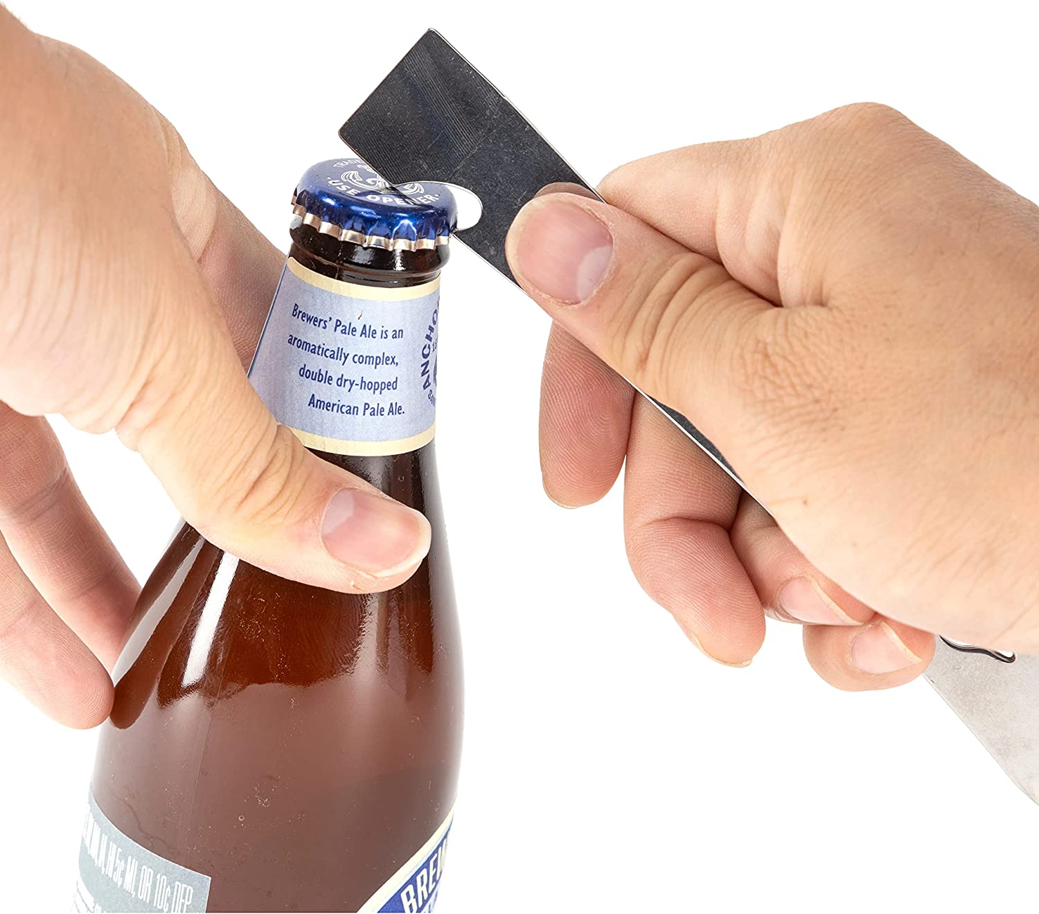 Stainless Steel Pry Bar Set — Flat Bar Crowbar with Hex Wrench (2-Piece)