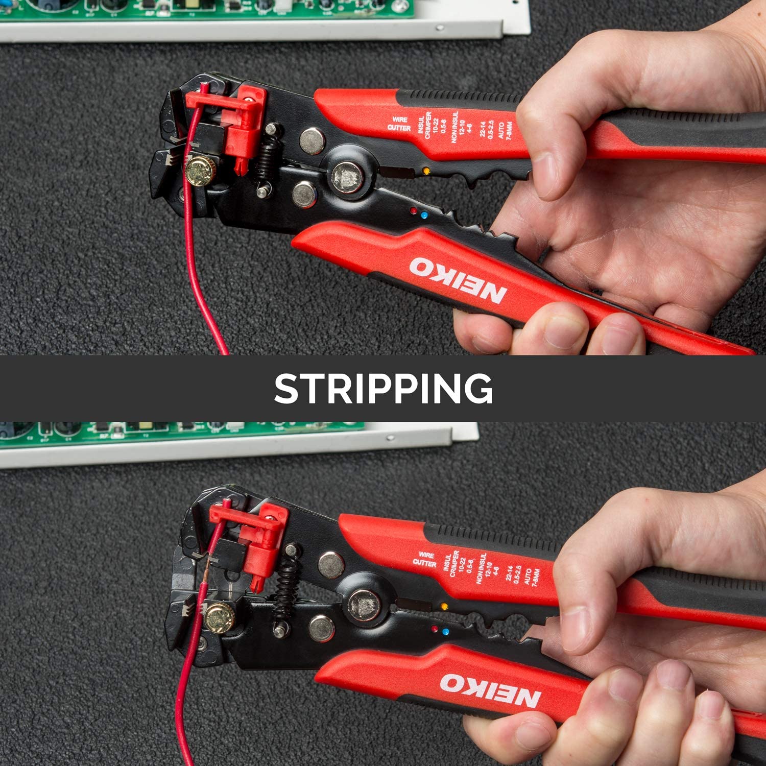 3-in-1 Automatic Wire Stripper, Cutter, & Crimping Tool