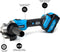 NEIKO 10881A Cordless Angle Grinder, 4 1/2-Inch Grinder with Variable Speed, 20V 4.0A Li-ion Rechargeable Battery, Powerful 8,000 rpm Brushless Motor, Grinders Power Tools, Cordless Grinder Tool