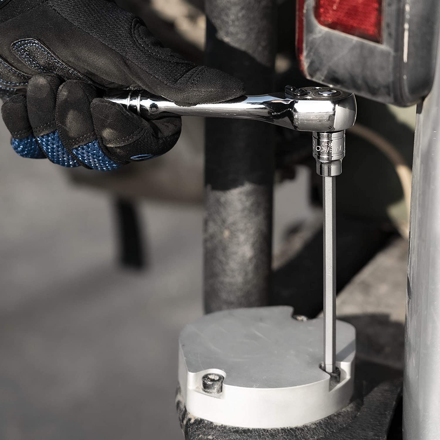 3/8” Drive Metric Extra Long Allen Hex Bit Socket Set, 10 Pieces, Sizes 3mm – 10mm