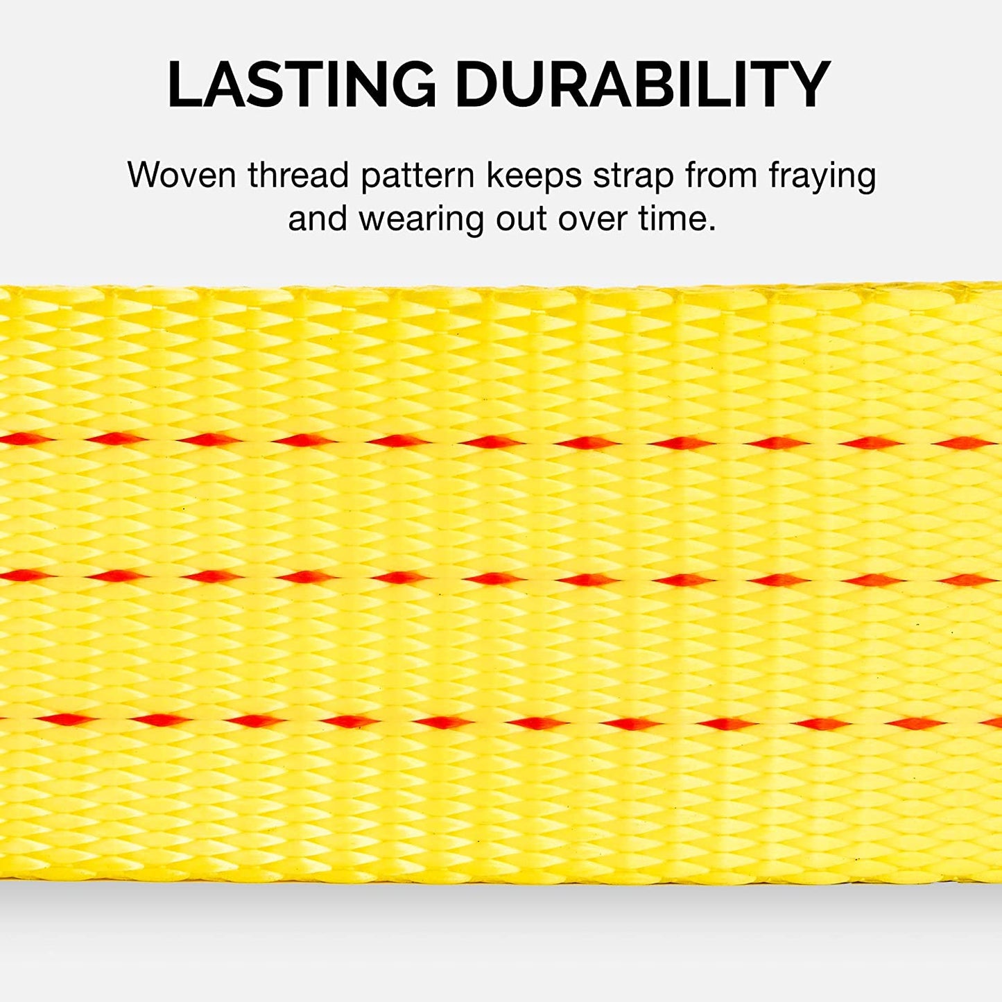 NEIKO 51008A Heavy Duty Tow Strap with Hooks, 2” x 30’, 10,000 LB Capacity, Tow Rope for Vehicles, Cars, Trucks, ATV Tow Strap