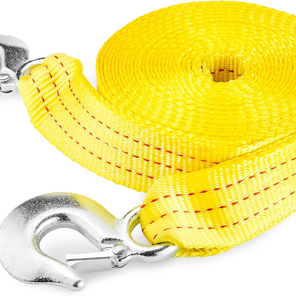 Buy Kozdiko Heavy Duty Car Towing Rope with Forged Hooks at Both The Ends  (Yellow Color, Made of Nylon, 2 Ton Load Capacity for Volkswagen Beetle  Online at Lowest Price Ever in