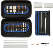 Universal Gun Cleaning Kit — All Calibers, Brushes, Mops & Rods, Zippered Case (103-Piece)