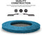 NEIKO 11256A High Density Jumbo Premium Zirconia Flap Disc | 4.5" x 7/8-Inch, 80 Grit, Flat Type