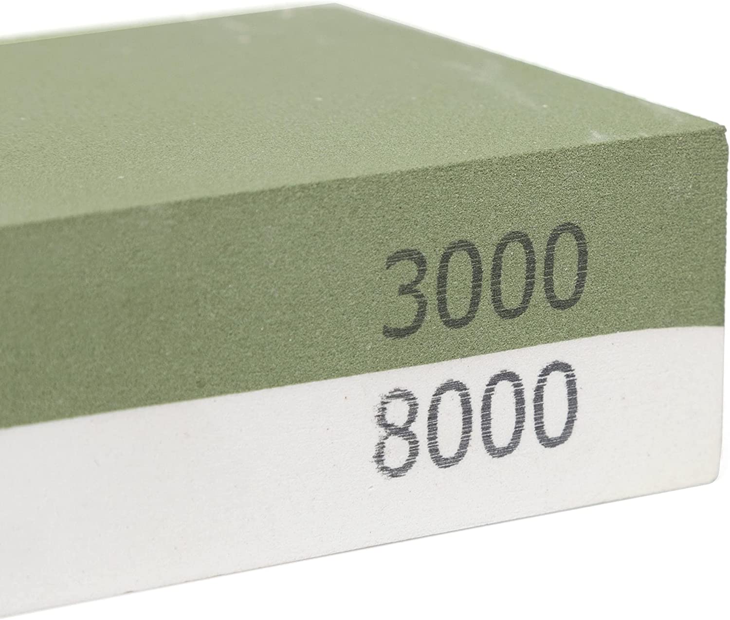Whetstone, Knife Sharpening Stone, 3000 & 8000 Grit, Fine Detail, 2 Side Water Stone, Scissor