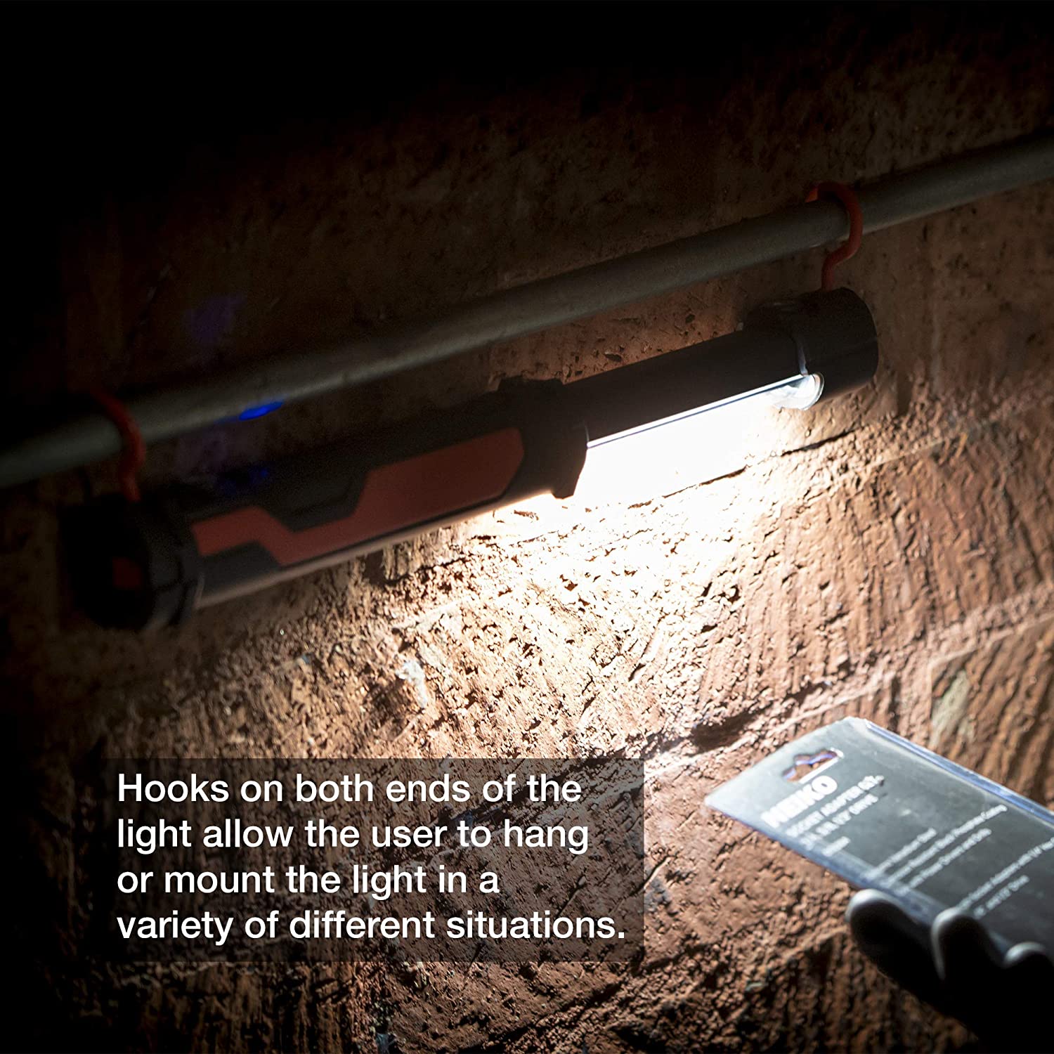 Cordless 2-in-1 COB LED & UV Work Light — 1,000 Lumens, USB-C, 5 Modes (4,000 mAh)