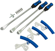 14.5” Steel Tire Spoons Tool Set, Tire Tools Include Tire Spoons, 3 Piece Rim Protector (3-Piece)