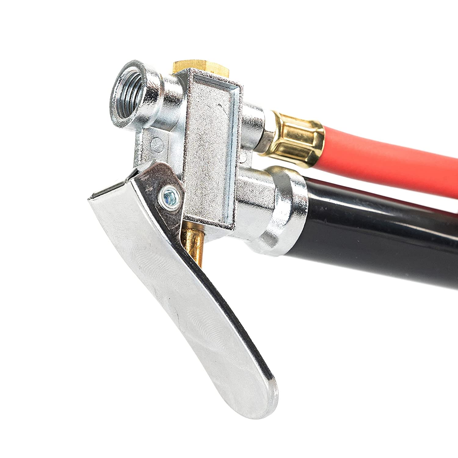 Tire Inflator, 12 Inch, Flexible Air Tire Pressure Gauge, 20 – 120 PSI