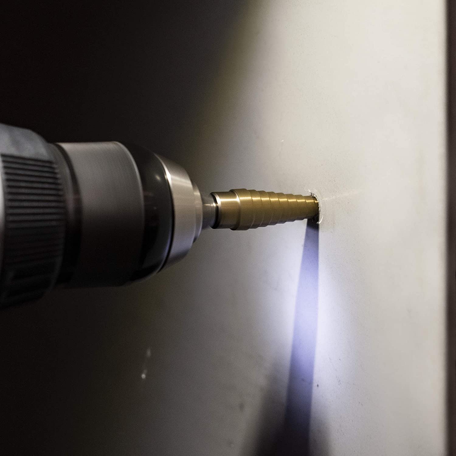 Titanium Step Drill Bit, High-Speed Alloy-Steel Bit, Hole Expander for Wood & Metal