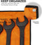 NEIKO 03125A Heavy Duty Wrench Set | 6 Piece | SAE | 12-Pt Combination Box Ends
