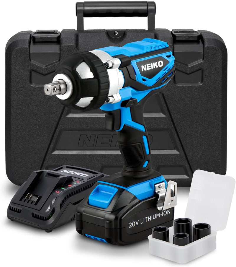 HART 20-Volt 1/2-inch Battery-Powered Brushless Impact Wrench (Battery Not  Included)