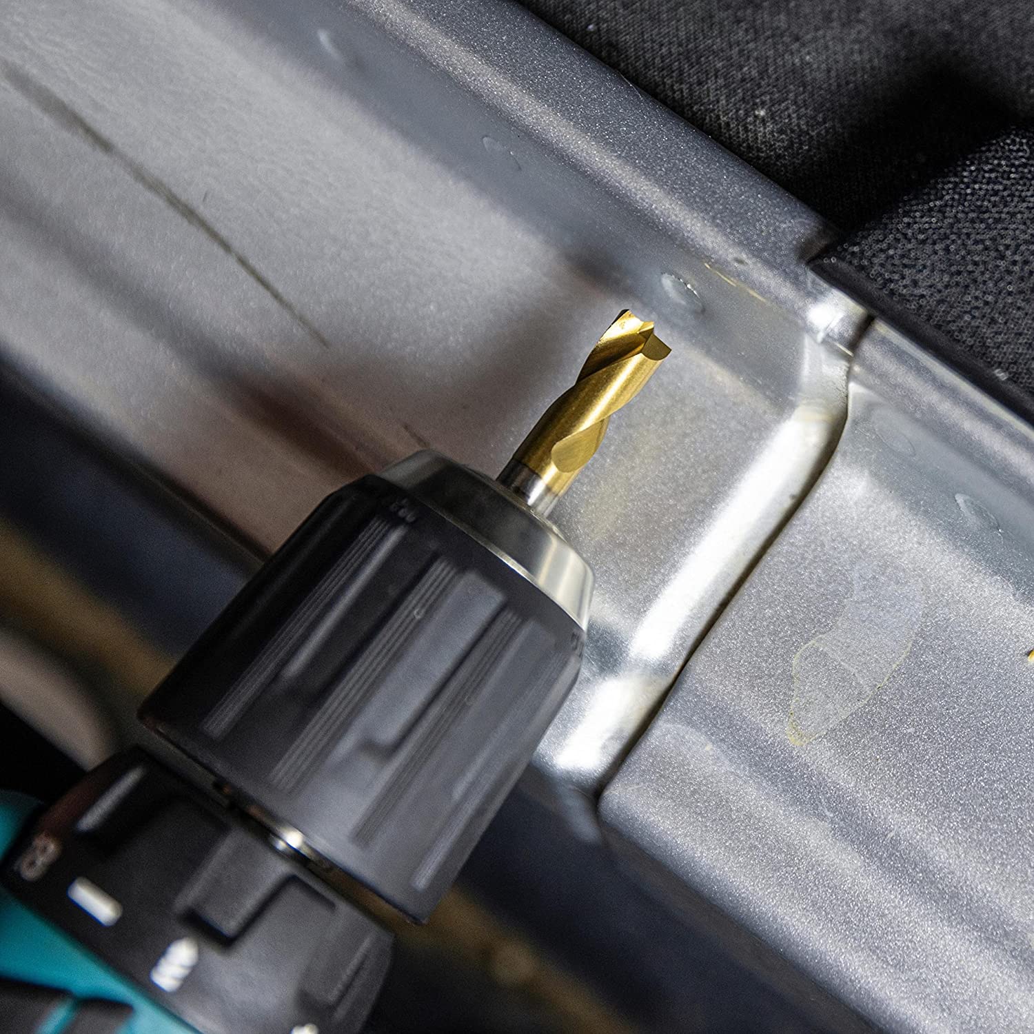 Spot Weld Drill Bits, High Speed Cobalt Steel with Titanium Coating, 8mm (5/16")