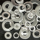 NEIKO 50400A Stainless Steel Lock and Flat Washer Assortment | 350 Piece Set | 12 Different Sizes in Spring Lock and Flat Design | Prevent Loose Fasteners