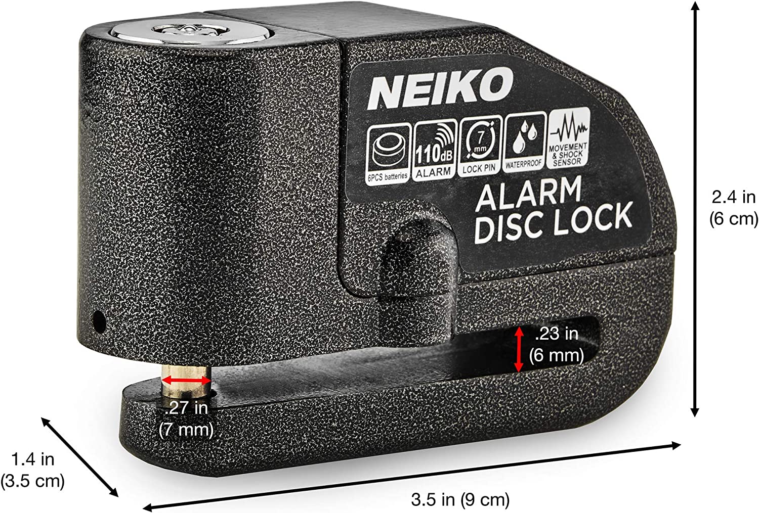 Motorcycle Alarm, with Theft Anti Locks Motorcycle NEIKO nekoo  NEIKO® – イヤホン