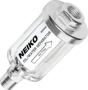 Water & Oil Separator for Air Line — 1/4" NPT, 90 PSI