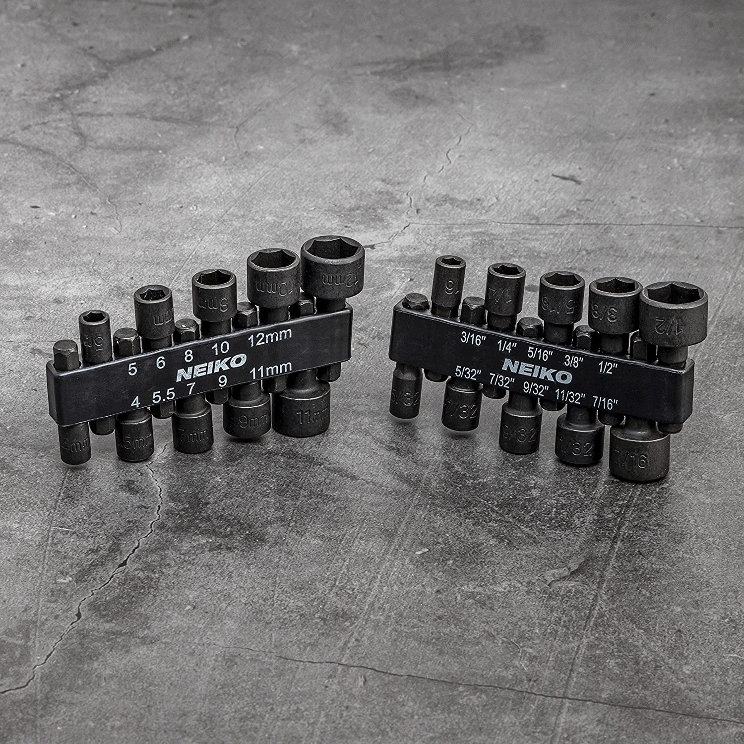 NEIKO Nut Driver Set, For Impact Drill & Driver 1/4” Hex  – NEIKO®