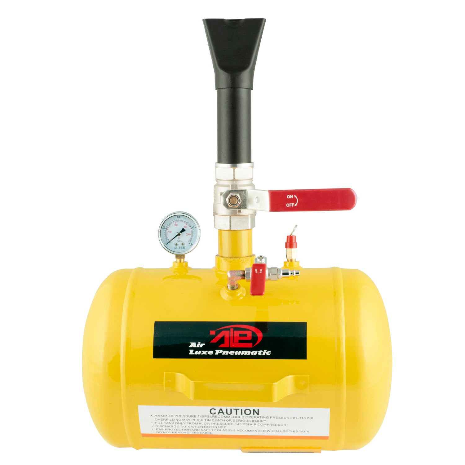 Air Tire Bead Seater, 5-Gallon Capacity, 87-116 PSI Operating Pressure